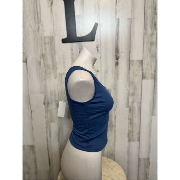 Antistar one sleeve blue blouse size large - Picture 2 of 6